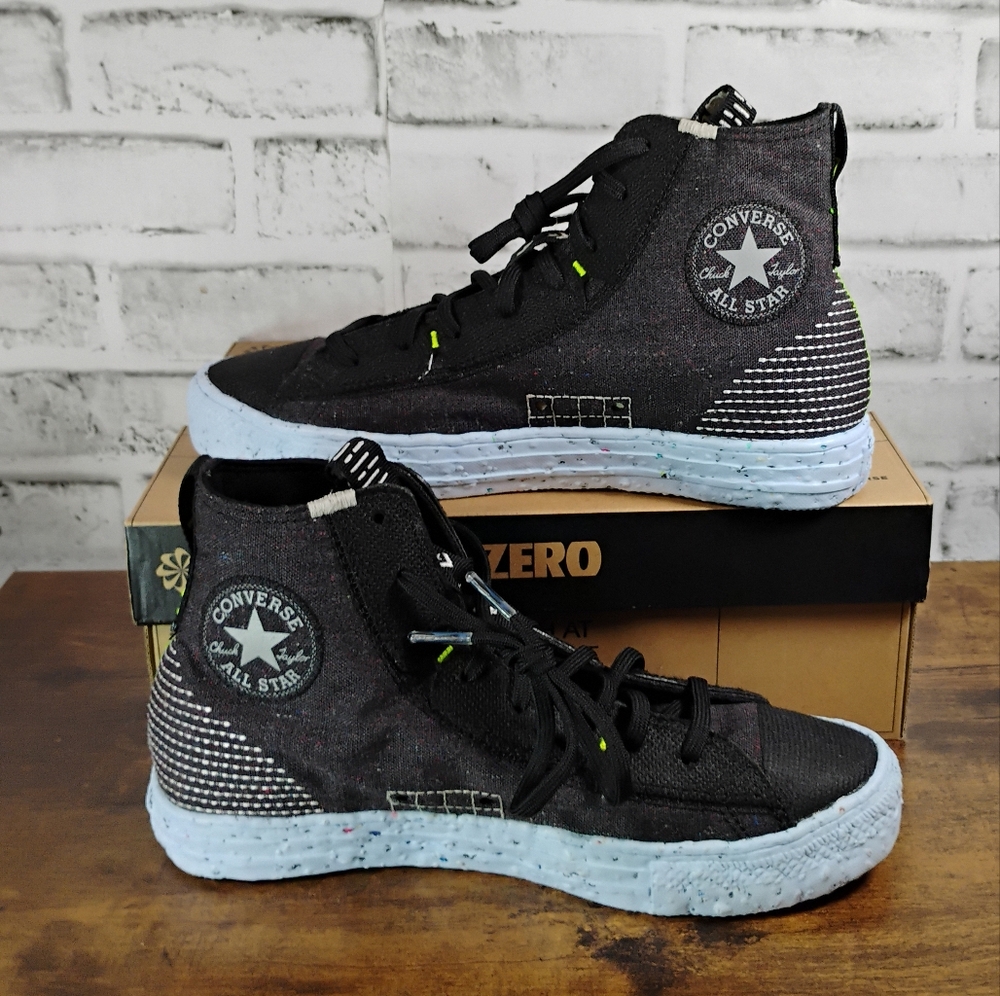 Converse Chuck Taylor All Star Hi Crater Men's Size 7 /Black/Blue 168600C